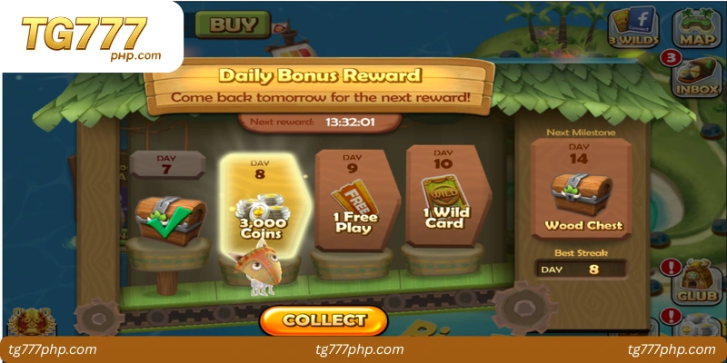 How the 10-Day Login Streak Works